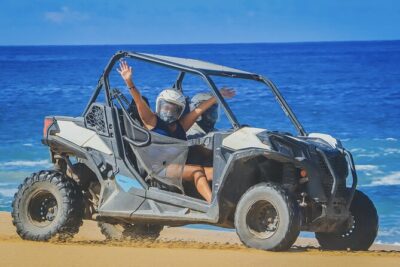 Beach and Desert UTV Tour in Cabo - Cactus Tours facility: gear up, safety briefing, and a quick reality check