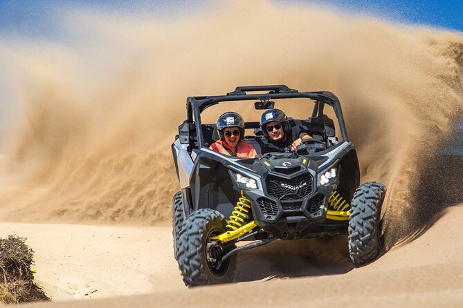 Beach CAN-AM SXS X3 and Camel Ride in Cabo - Food, refreshments, and tequila tasting: the finish that keeps it from feeling rushed