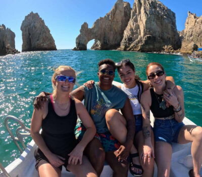 Los Cabos Arch & Lover’s Beach Tour + Snorkeling Tour - Meeting Baja Snorkel: Find the Colorful Surfboard