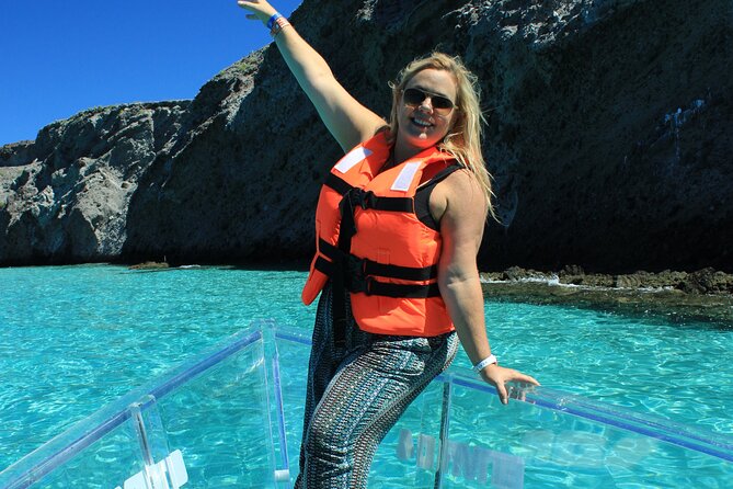 Tour to Arch in the only Clear Boat in Cabo Cruise Hotel PICKUP! - How the One-Hour Timing Works for Real Cabo Schedules