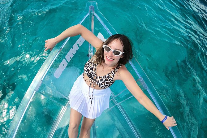 Tour to Arch in the only Clear Boat in Cabo Cruise Hotel PICKUP! - Safety and Comfort: Lifejackets, Don’t Stand Up, and Wind Reality